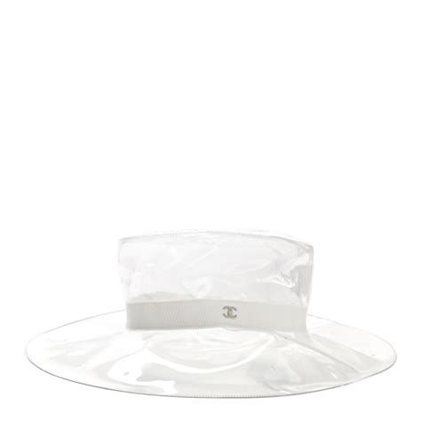 chanel pvc hat|Chanel inspired hats.